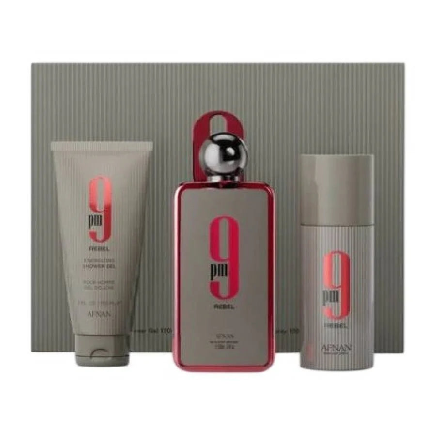 Afnan 9pm Rebel 3pcs EDP set