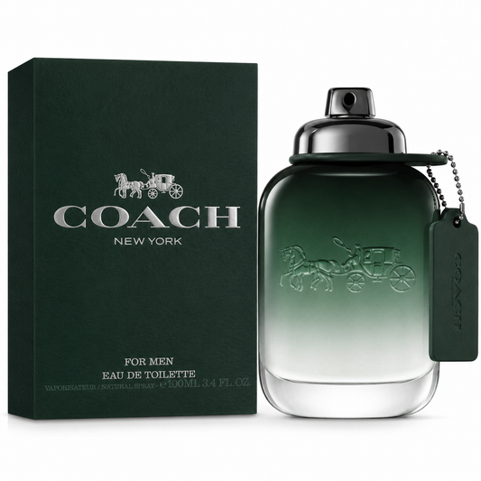 Coach Green 3.4 oz EDT for men