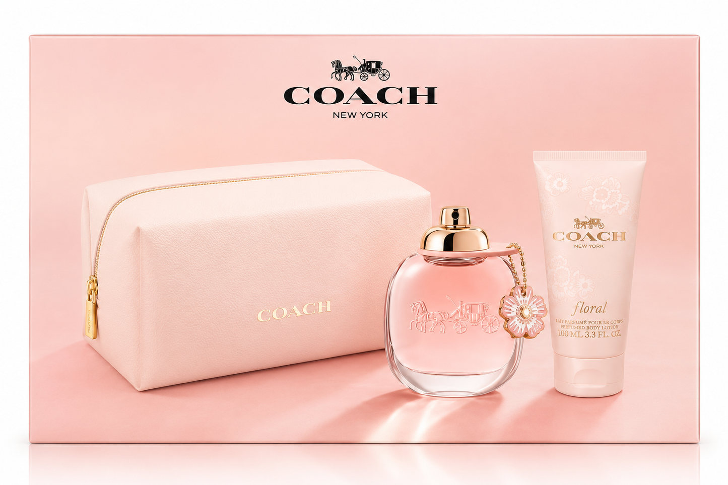 Coach Floral 3/pc Gift Set